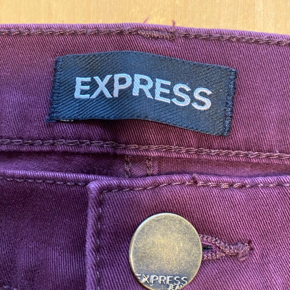 Express High Rise Cropped Legging Size 0 - Picture 6 of 6